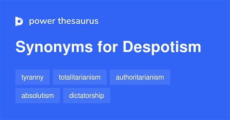despotism synonym